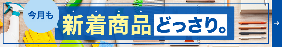 今月も新着商品どっさり。